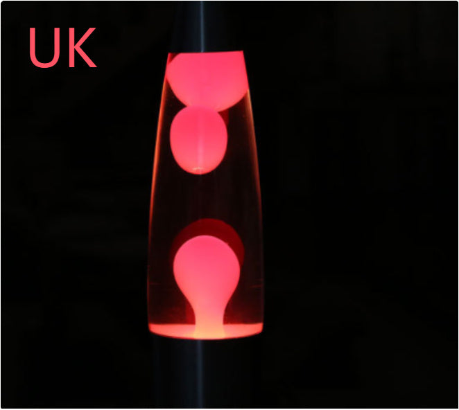 klassische Lava Lampe für entspannende Atmosphäre
