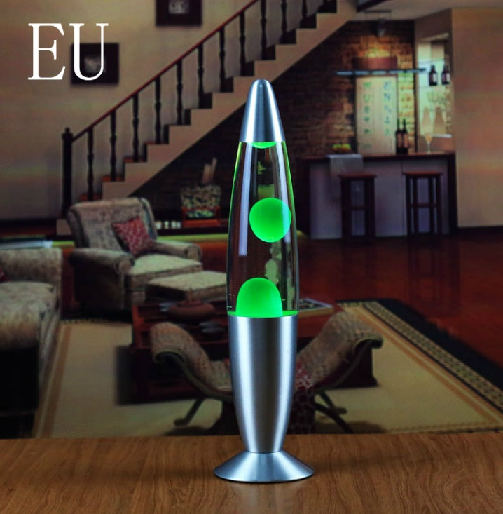 klassische Lava Lampe für entspannende Atmosphäre