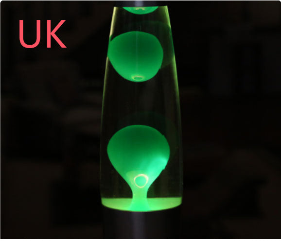 klassische Lava Lampe für entspannende Atmosphäre