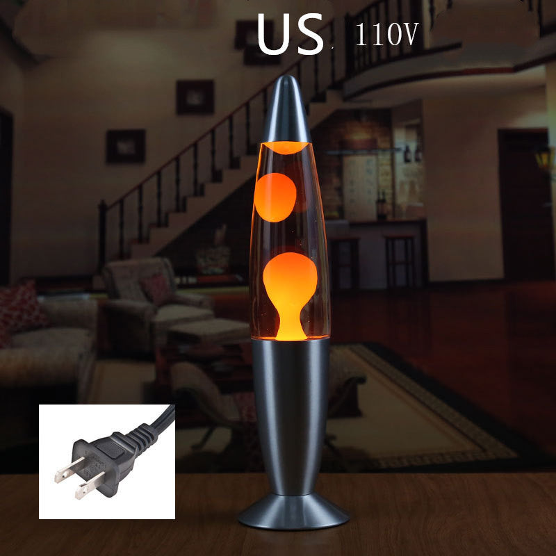 klassische Lava Lampe für entspannende Atmosphäre