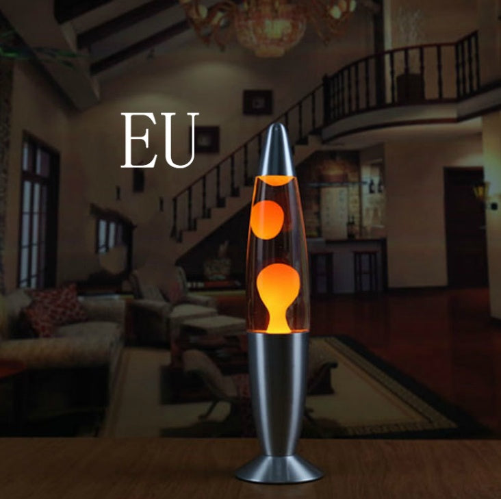 klassische Lava Lampe für entspannende Atmosphäre