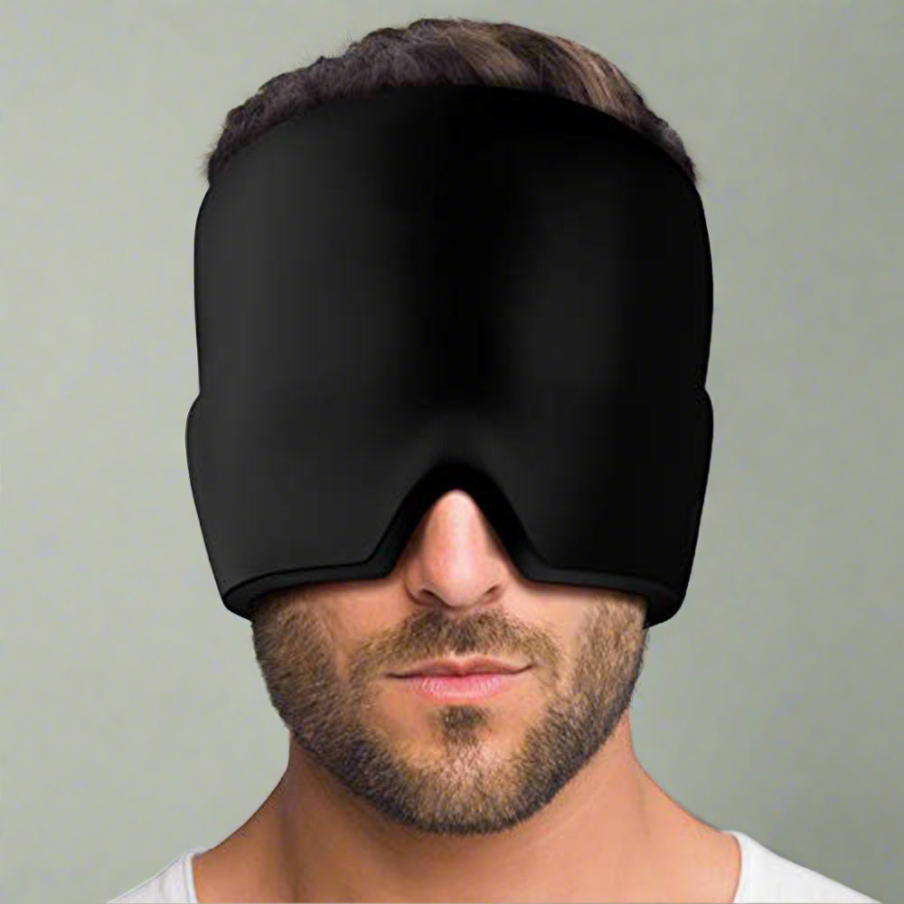 Migräne Kopf Maske