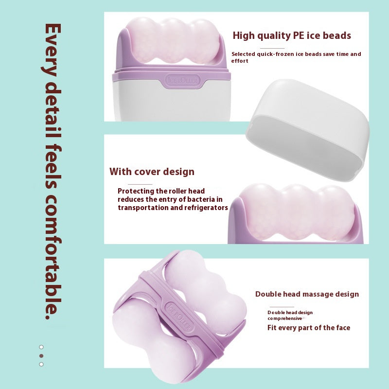 Double-Headed Ice Roller Massage Care Cold Therapy Device