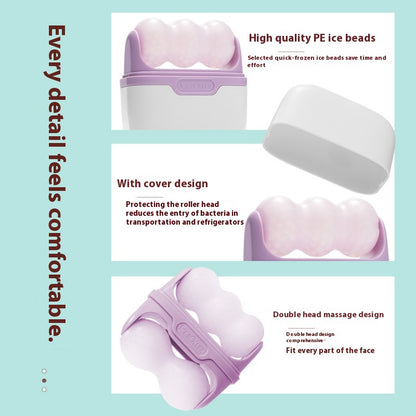 Double-Headed Ice Roller Massage Care Cold Therapy Device