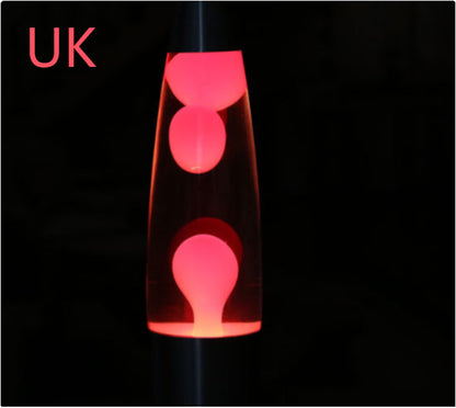 klassische Lava Lampe für entspannende Atmosphäre