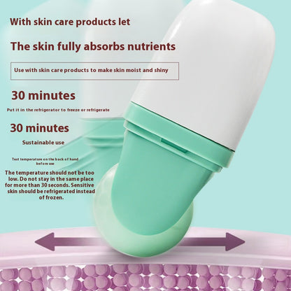 Double-Headed Ice Roller Massage Care Cold Therapy Device