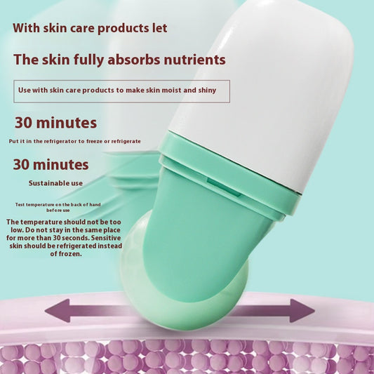 Double-Headed Ice Roller Massage Care Cold Therapy Device