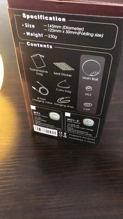 Kokosnuss Lampe wasserdicht