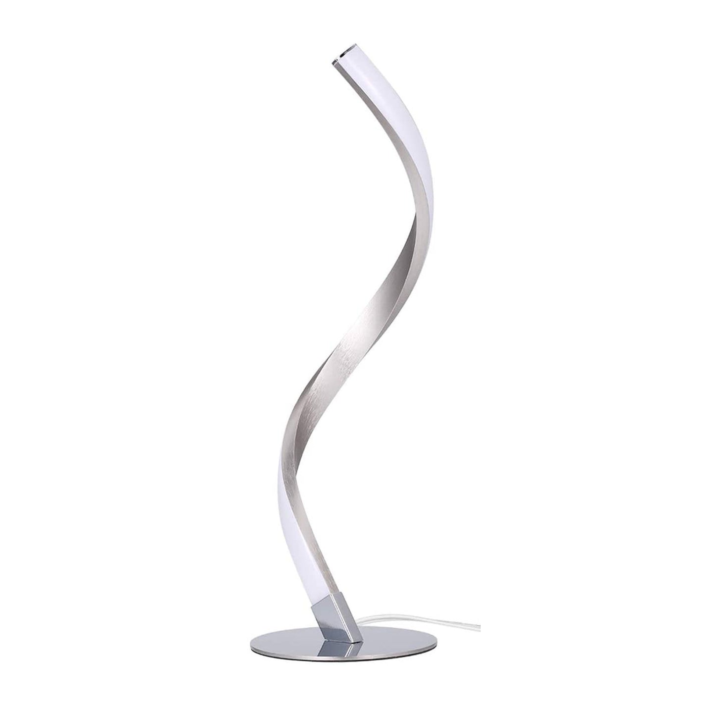 LED Stehlampe in geschwungener Optik aus hochwertigem Material zum wohlfühlen